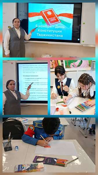 Праздник Конституции глазами детей: в школе открылась выставка рисунков