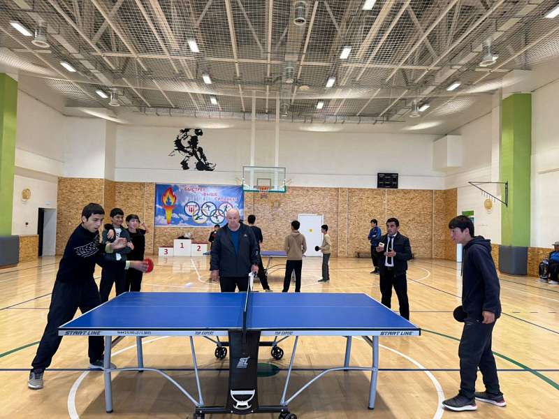 Городские соревнования по настольному теннису